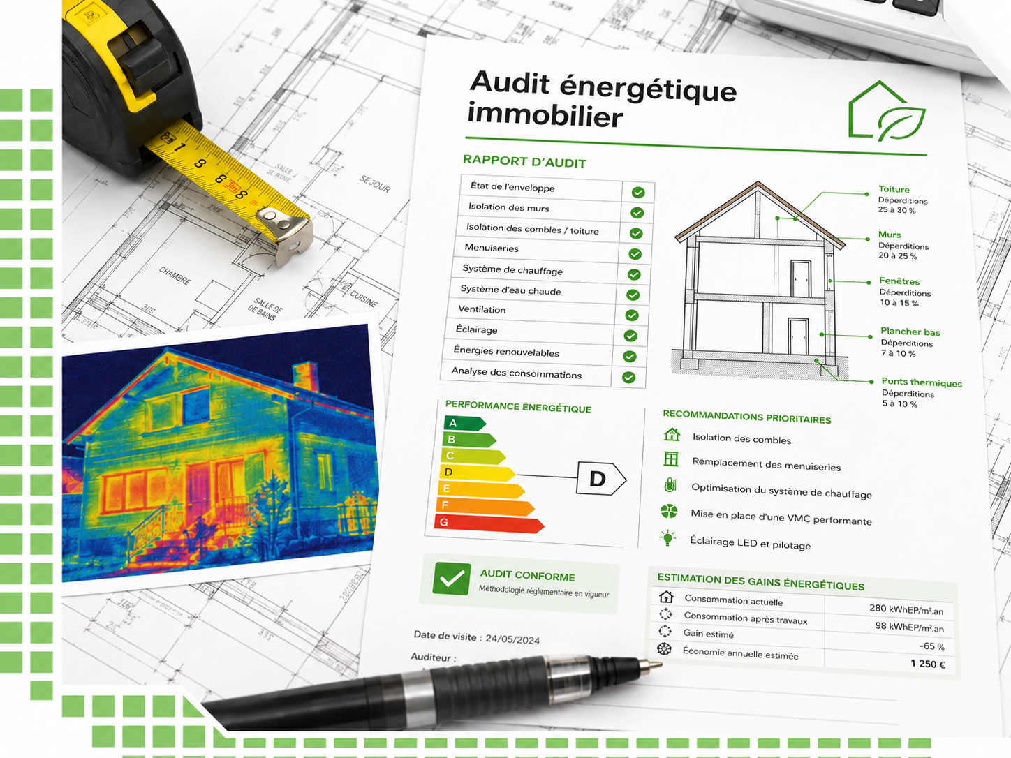 DPE ou audit énergétique : quelles différences entre le DPE et l’audit énergétique ?